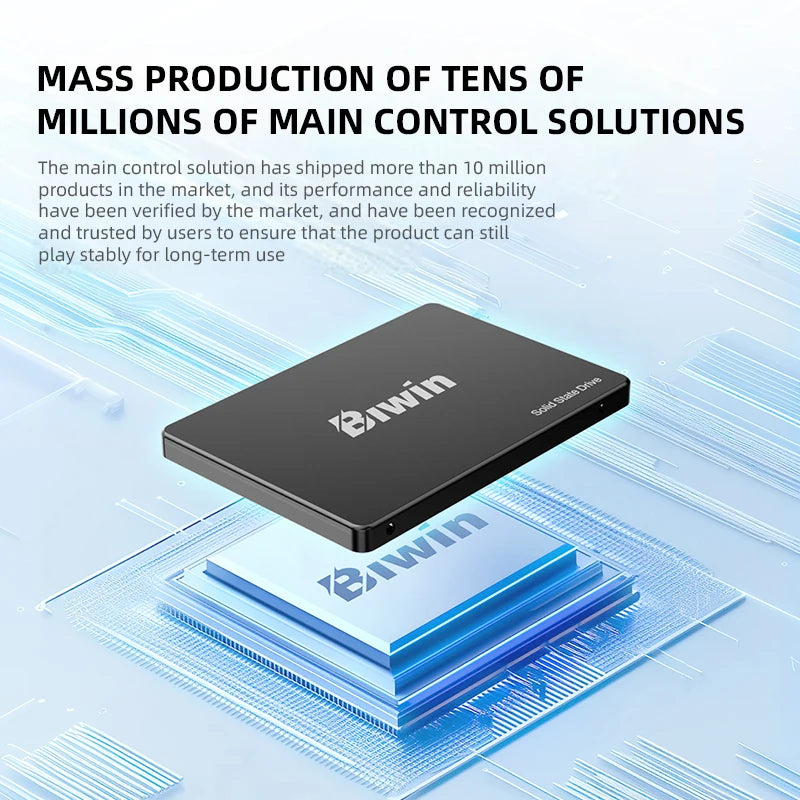SATA III SSD 2.5” Internal Solid State Drive 128GB 256GB 512GB 1TB 2TB up to 550Mb/S for Laptop Desktops