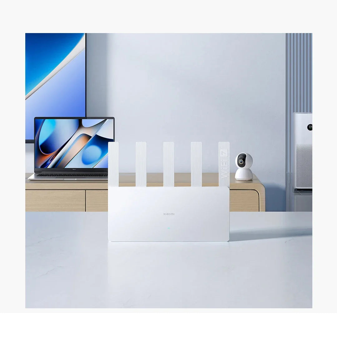 XIAOMI Router BE5000 Wifi 7 5011Mbps 2.4G/2.5Ghz Network Port 512MB Memory Dual Broadband Access Network Security Protection CN