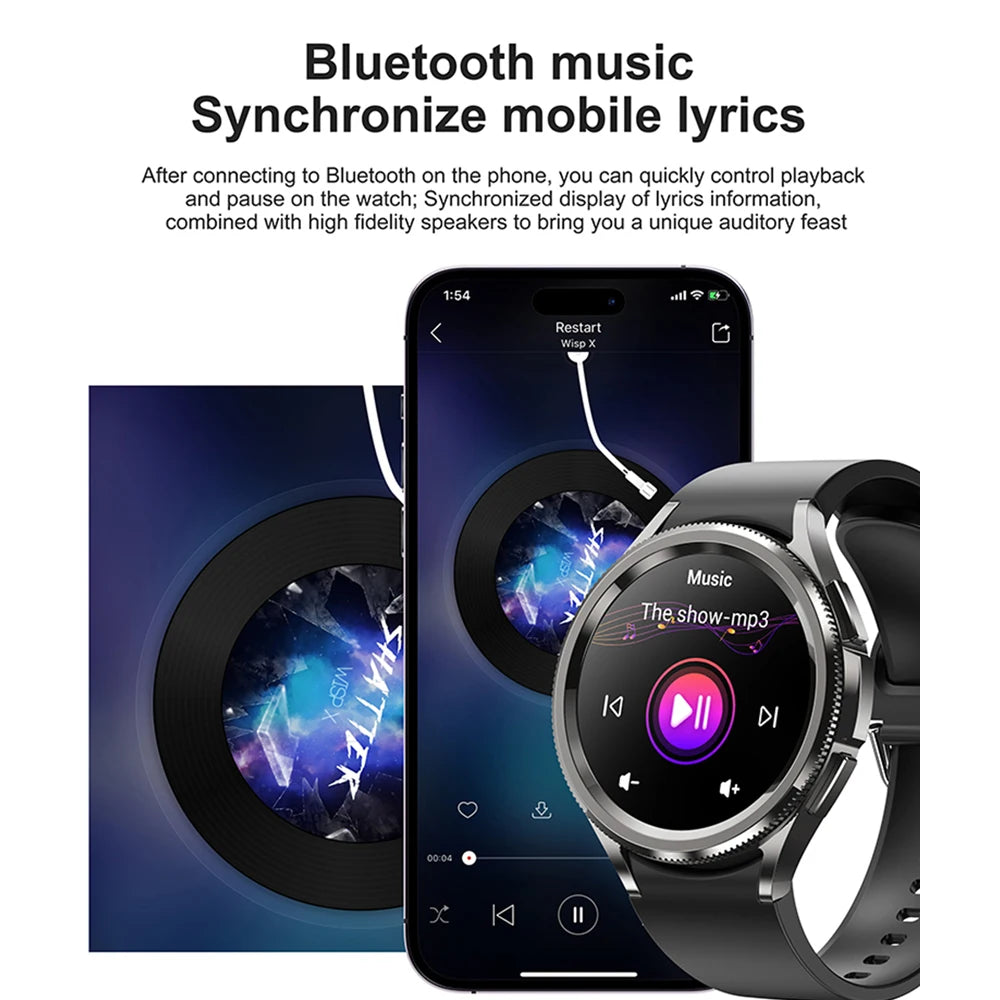 Watch 6 Classic Bluetooth Call Smart Watch Men GPS Outdoor Sports Fitness Model Health Heart Rate Monitor Smartwatch 2025 New