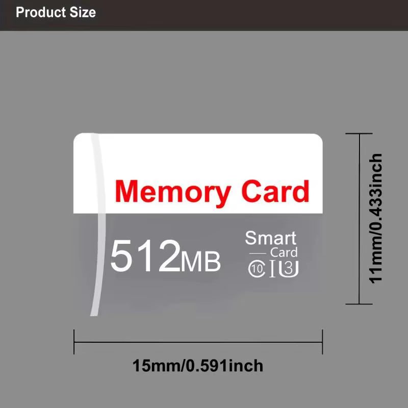 Memory Card Small Capacity 64M 128M 256M 512M TF Card for CCTV or Camera Class 10 High Speed Memory Card