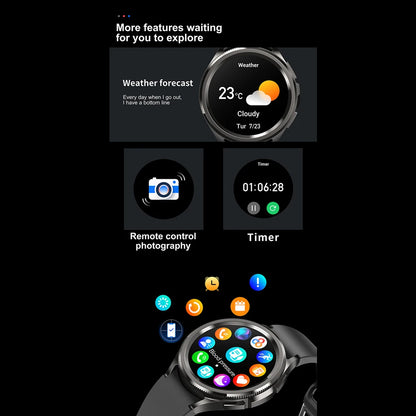 Watch 6 Classic Bluetooth Call Smart Watch Men GPS Outdoor Sports Fitness Model Health Heart Rate Monitor Smartwatch 2025 New