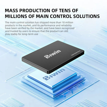 SATA III SSD 2.5” Internal Solid State Drive 128GB 256GB 512GB 1TB 2TB up to 550Mb/S for Laptop Desktops