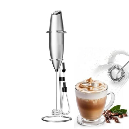 Electric Milk Frother, Handheld Milk Frother, Cordless Milk Frother for Smoothies, Latte, Matcha, Eggs and More, Gift, Coffee Frother Mixer