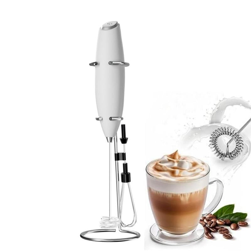 Electric Milk Frother, Handheld Milk Frother, Cordless Milk Frother for Smoothies, Latte, Matcha, Eggs and More, Gift, Coffee Frother Mixer