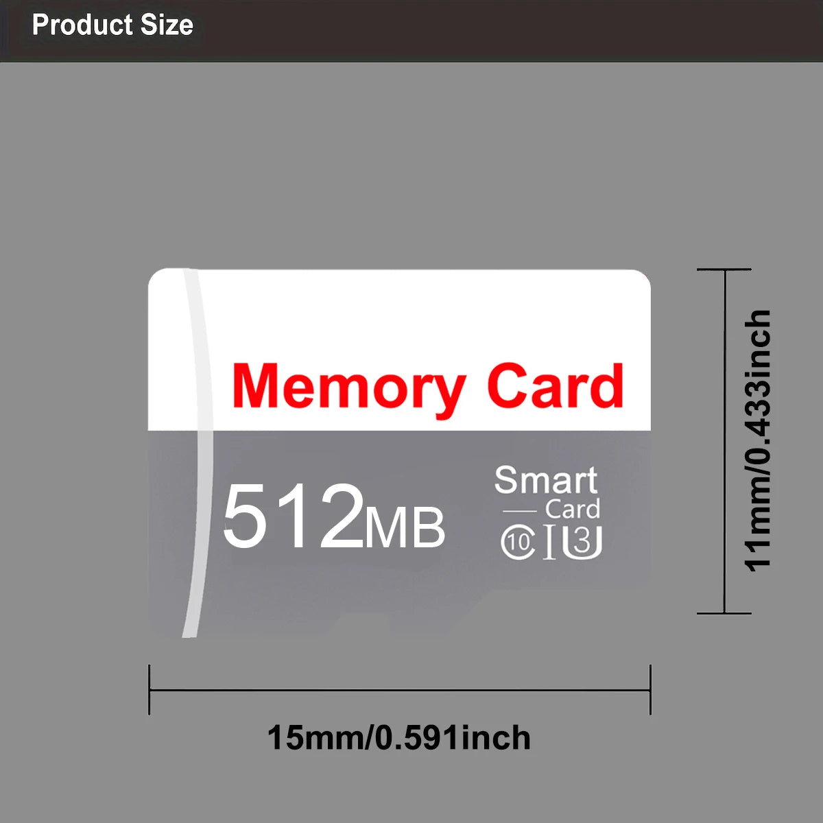 Memory Card Small Capacity 64M 128M 256M 512M TF Card for CCTV or Camera Class 10 High Speed Memory Card