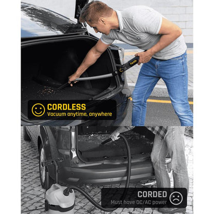 Fanttik Slim V8 Mate/V8 Apex Cordless Car Vacuum High Power, 12000Pa/30Aw, Robustclean Mini Vacuum with Flexible Hose and Pet Brush, 2H Fast Charge, Portable Vacuum for Car Interior Home Cleaning Cleaner Automotive