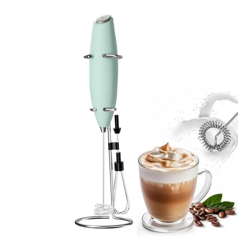 Electric Milk Frother, Handheld Milk Frother, Cordless Milk Frother for Smoothies, Latte, Matcha, Eggs and More, Gift, Coffee Frother Mixer