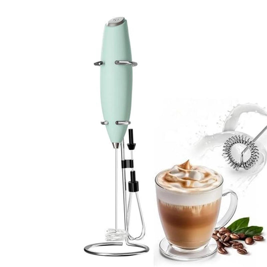 Electric Milk Frother, Handheld Milk Frother, Cordless Milk Frother for Smoothies, Latte, Matcha, Eggs and More, Gift, Coffee Frother Mixer