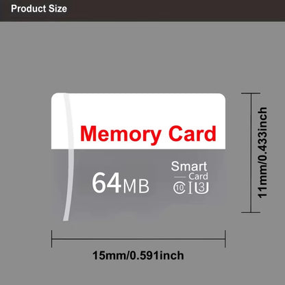 Memory Card Small Capacity 64M 128M 256M 512M TF Card for CCTV or Camera Class 10 High Speed Memory Card