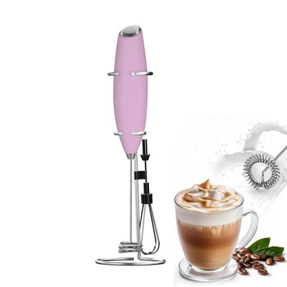Electric Milk Frother, Handheld Milk Frother, Cordless Milk Frother for Smoothies, Latte, Matcha, Eggs and More, Gift, Coffee Frother Mixer