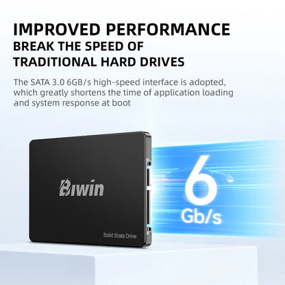 SATA III SSD 2.5” Internal Solid State Drive 128GB 256GB 512GB 1TB 2TB up to 550Mb/S for Laptop Desktops