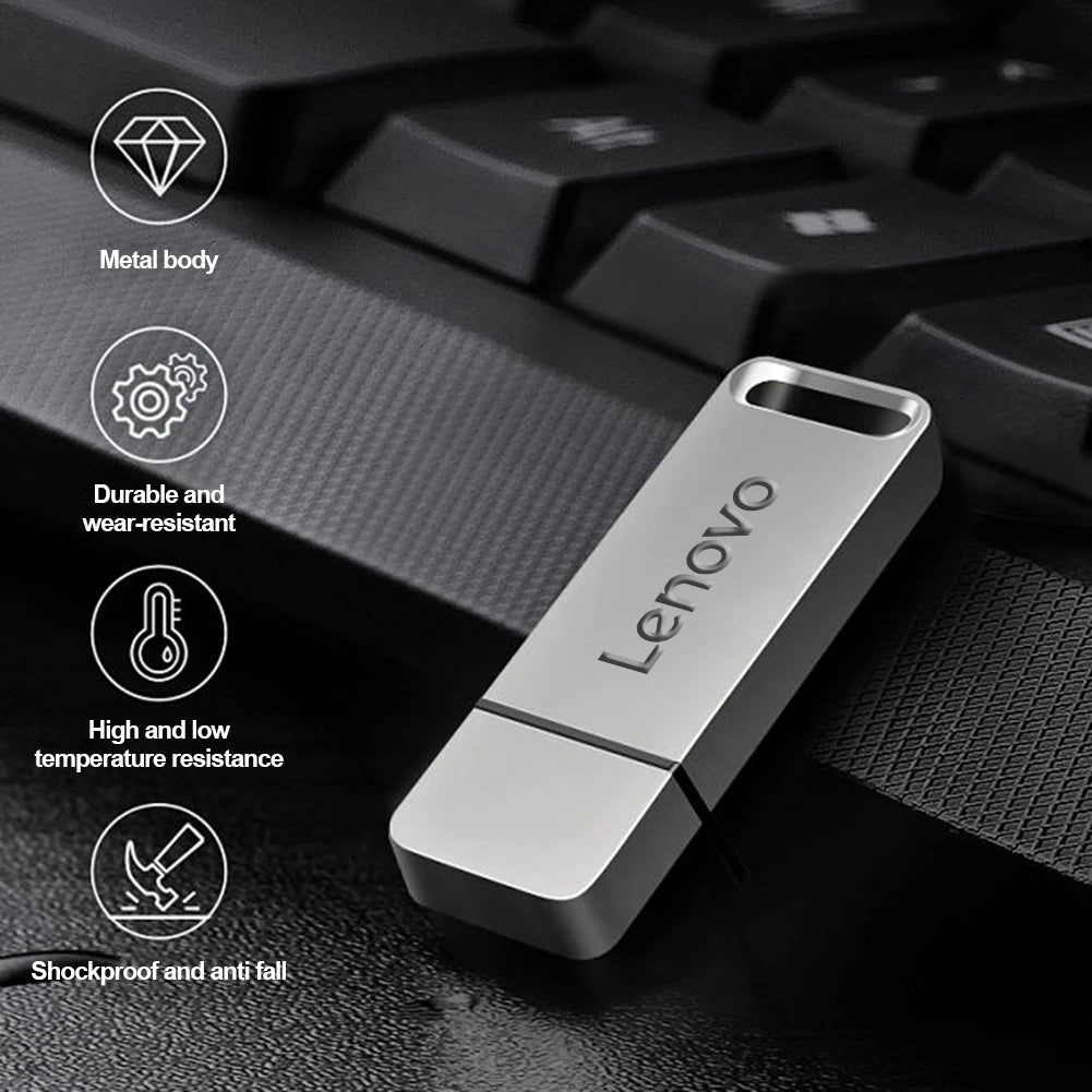16TB 3.0 USB Flash Drive Metal High-Speed Pen Drive 2TB 4TB Waterproof 8TB Usb Pendrive for Computer Storage Devices