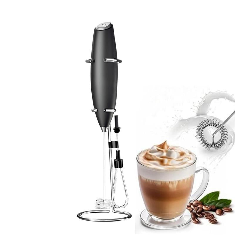 Electric Milk Frother, Handheld Milk Frother, Cordless Milk Frother for Smoothies, Latte, Matcha, Eggs and More, Gift, Coffee Frother Mixer