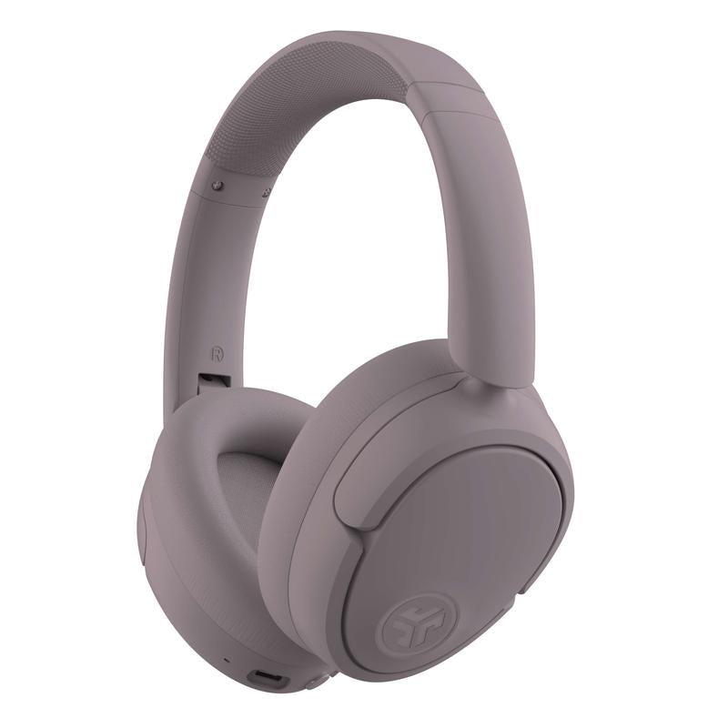 Jlab Jbuds Lux Active Noise Cancellation Wireless Bluetooth Headphones, Custom EQ, Over-Ear, Be Aware Safety Mode. Foldable, Iphone / Android